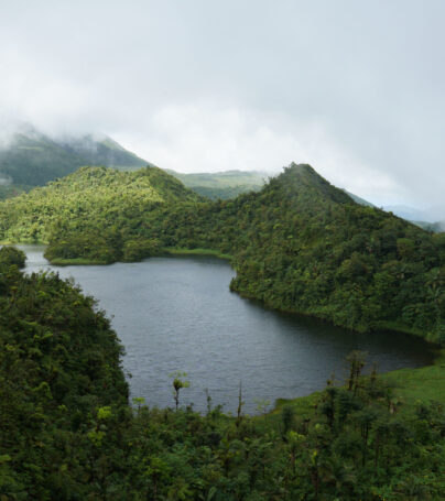 The Freshwater Lake, Morne Trois Pitons National Park (UNESCO Heritage Site), Dominica