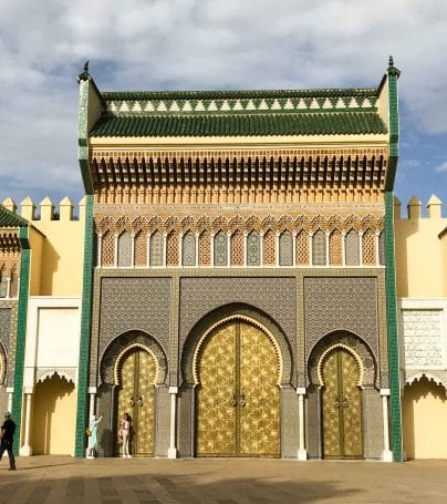 Fes el Bali gate, Morocco